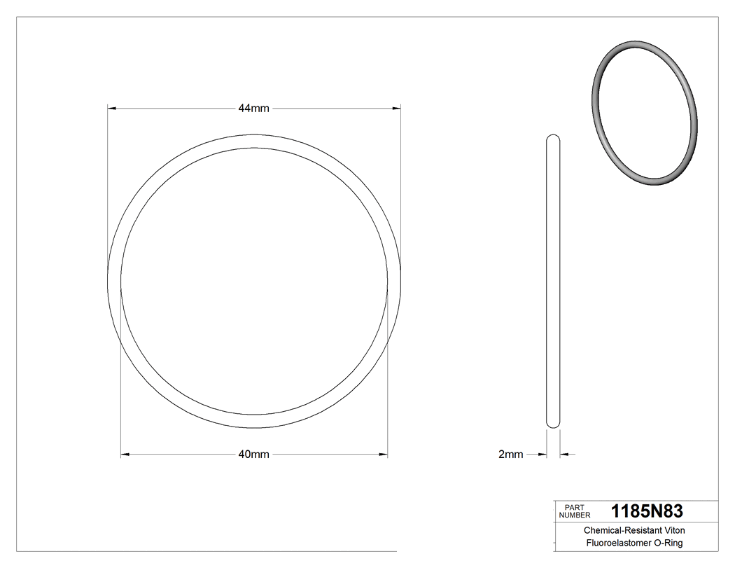 Technical drawing - 1185N83